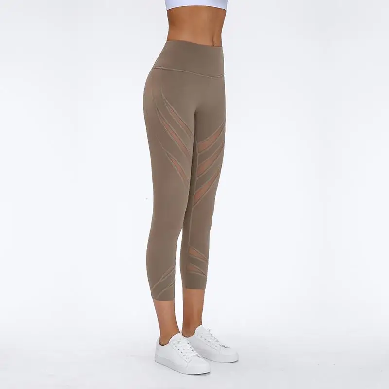 Soft Naked-Feel Mesh Yoga Capri Athletic Fitness Leggings Women High Waist Gym Sport Tights Stretch Running Pants
Soft Naked-Feel Mesh Yoga Capri Athletic Fitness Leggings Women High Waist Gym Sport Tights Stretch Running Pants