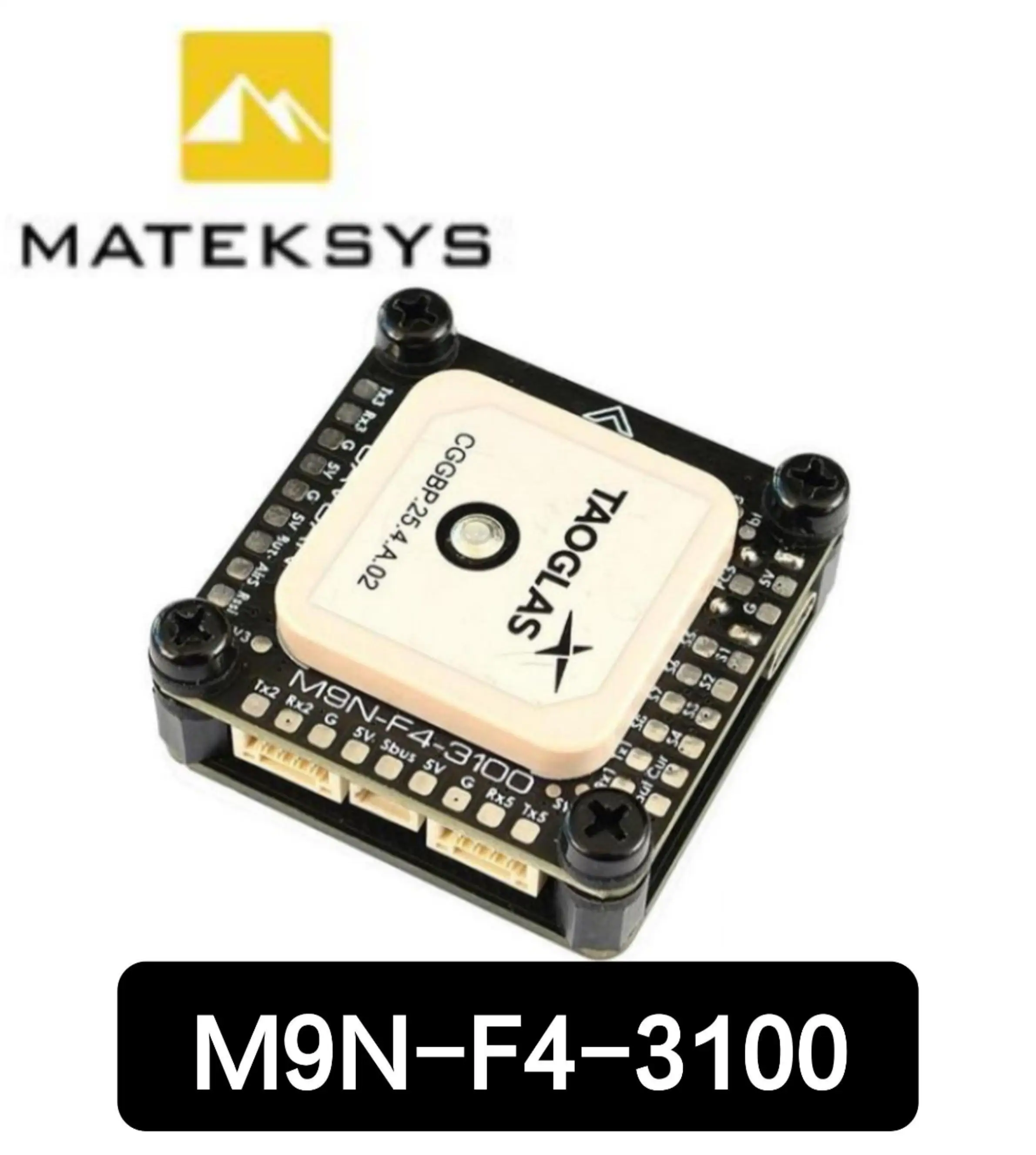 Matek M9N-F4 SERIES Systems M9N-F4-3100 с компасом RM3100 для FPV гоночных Дронов и игрушек с дистанционным управлением 
Matek M9N-F4 SERIES Systems M9N-F4-3100 с компасом RM3100 для FPV гоночных Дронов и игрушек с дистанционным управлением