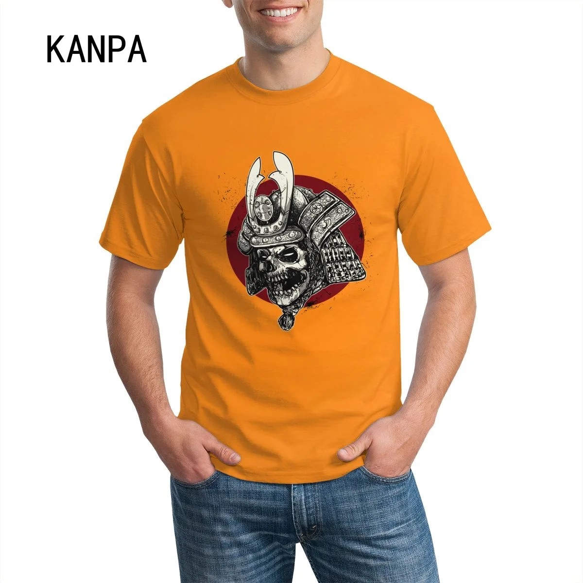 Kanpa Summer Men's High Quality Samurai Skull T-shirt New Design Street Style Printed Men Gothic T Shirts O-neck Sweatshirts
Kanpa Summer Men's High Quality Samurai Skull T-shirt New Design Street Style Printed Men Gothic T Shirts O-neck Sweatshirts