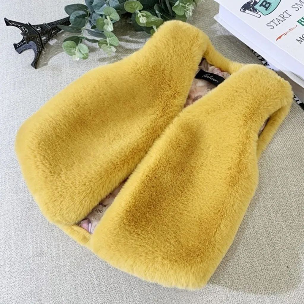 TELOTUNY Autumn winter warm Faux fur Thick vest Kids Girls Plush velvet Sleeveless solid Warm Waistcoat Tops clothes ZS12
TELOTUNY Autumn winter warm Faux fur Thick vest Kids Girls Plush velvet Sleeveless solid Warm Waistcoat Tops clothes ZS12