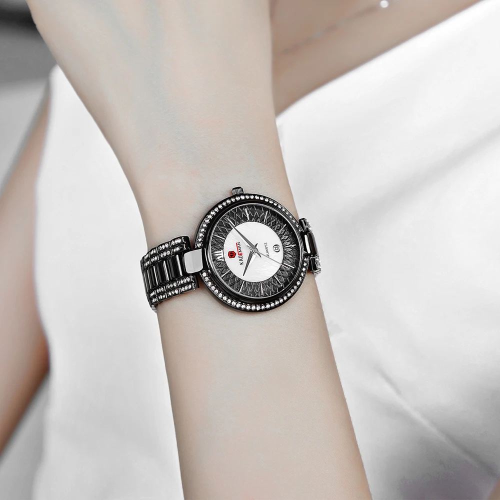 New Arrival Top Luxury Brand KADEMAN Women's Quartz Watch Date Fashion Ladies Wristwatch Crystal Diamond Waterproof Montre Femme
New Arrival Top Luxury Brand KADEMAN Women's Quartz Watch Date Fashion Ladies Wristwatch Crystal Diamond Waterproof Montre Femme