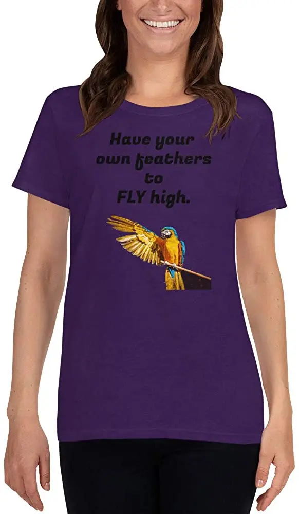 Fly High T-Shirt Classic Fit O Neck Pure Cotton Women's T Shirt New Arrivals Harajuku Tee Summer 2020 Breathable Tshirt
Fly High T-Shirt Classic Fit O Neck Pure Cotton Women's T Shirt New Arrivals Harajuku Tee Summer 2020 Breathable Tshirt
