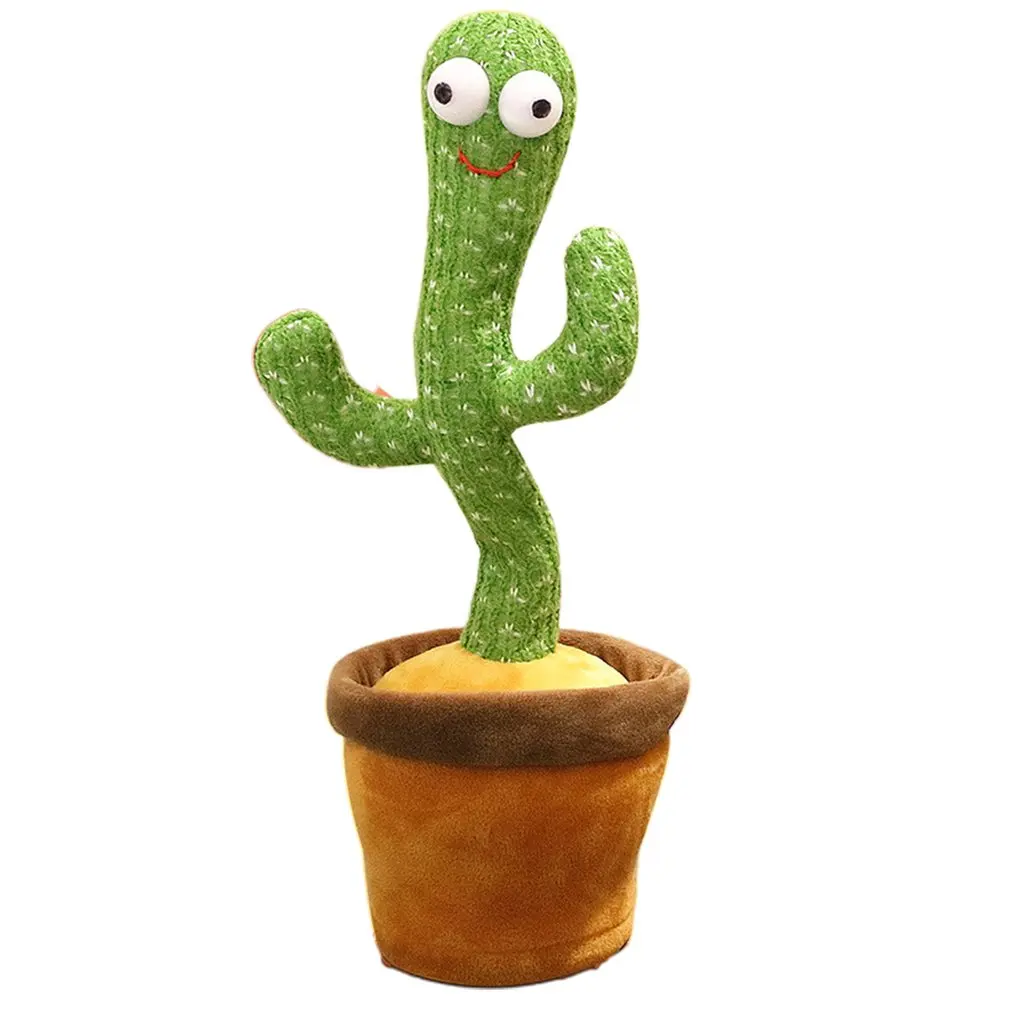 Dancing Toys 32cm Cactus Electron Plush Toy With 3 Songs Soft Plush Doll Babies Cactus Sing Dance Education Toy For Children
Dancing Toys 32cm Cactus Electron Plush Toy With 3 Songs Soft Plush Doll Babies Cactus Sing Dance Education Toy For Children