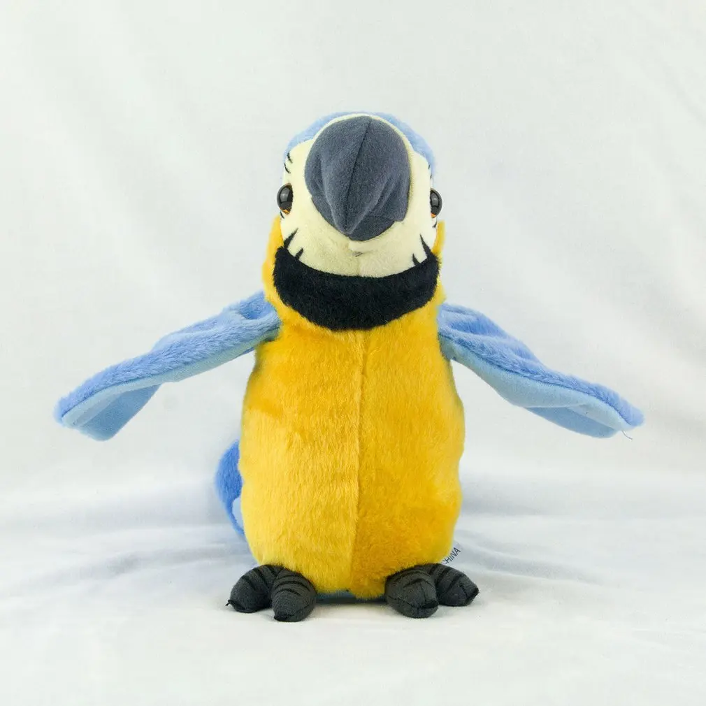 Talking Record Cute Parrot Waving Wings Electronic Pet Stuffed Plush Toy Educational Toy for Kids Birthday Gift Boy Girl New
Talking Record Cute Parrot Waving Wings Electronic Pet Stuffed Plush Toy Educational Toy for Kids Birthday Gift Boy Girl New