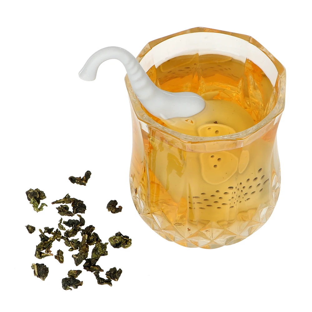 Filter Silicone Teaware Tea Strainer Cute Elephant Tea Infuser Gadgets Tea Accessories
Filter Silicone Teaware Tea Strainer Cute Elephant Tea Infuser Gadgets Tea Accessories