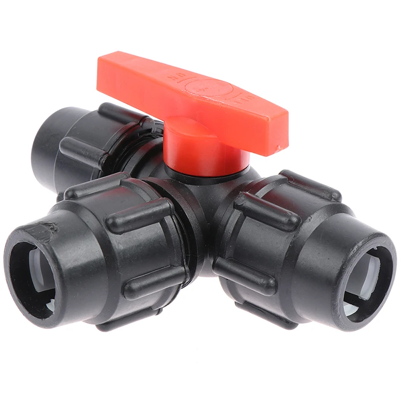 PE Three-way Fast Connection Pipe Valve Plastic Valve T-type Valve Internal Diameter
PE Three-way Fast Connection Pipe Valve Plastic Valve T-type Valve Internal Diameter