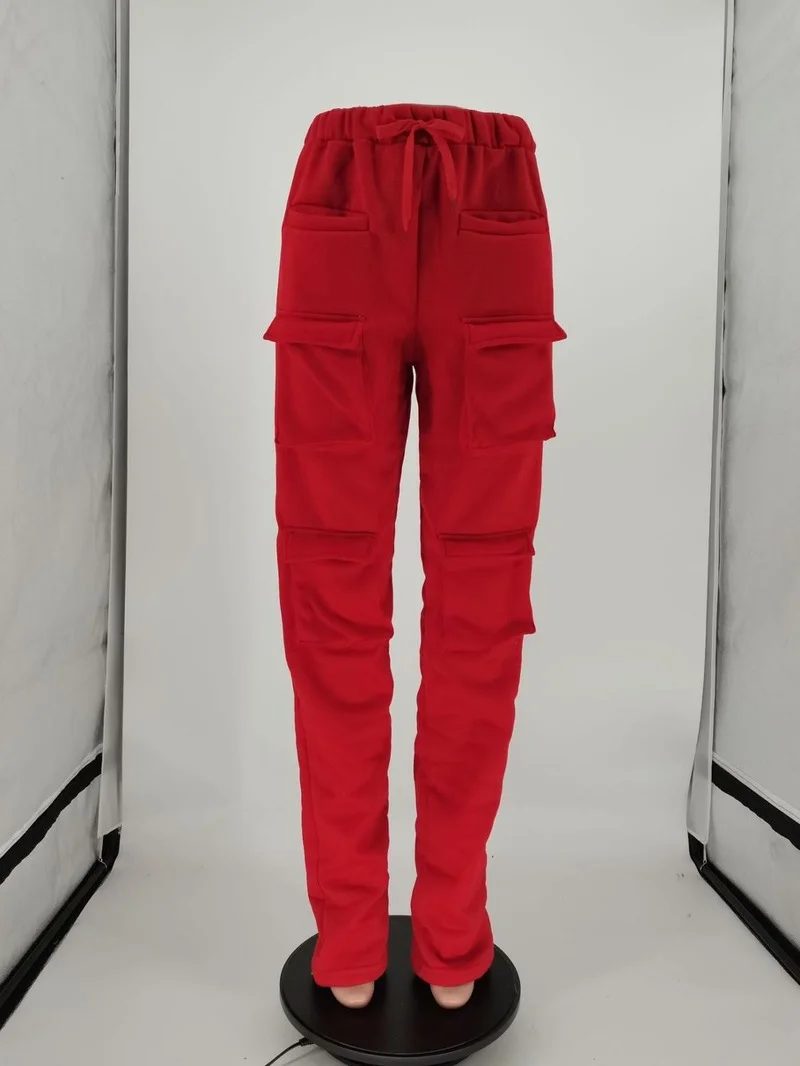 Women's High Waist Red Harajuku Joggers Pants Spring Fall Sweatpants Y2k Streetwear Pockets Casual Pants Walking Trousers Female
Women's High Waist Red Harajuku Joggers Pants Spring Fall Sweatpants Y2k Streetwear Pockets Casual Pants Walking Trousers Female