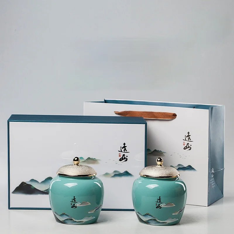 Chinese Style Tea Caddy Vintage Tea Container Creative Tea Caddy Box Ceramic Storage Puszka Metalowa Teaware Set DI50CYG
Chinese Style Tea Caddy Vintage Tea Container Creative Tea Caddy Box Ceramic Storage Puszka Metalowa Teaware Set DI50CYG