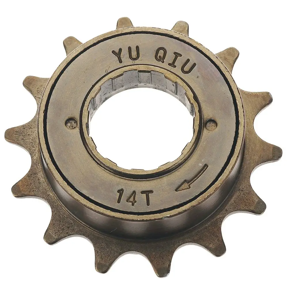 Bicycle Freewheel Single Speed 14T Teeth 22MM 34MM Flywheel Sprocket Gear Bicycle Accessories Durable Steel
Bicycle Freewheel Single Speed 14T Teeth 22MM 34MM Flywheel Sprocket Gear Bicycle Accessories Durable Steel
