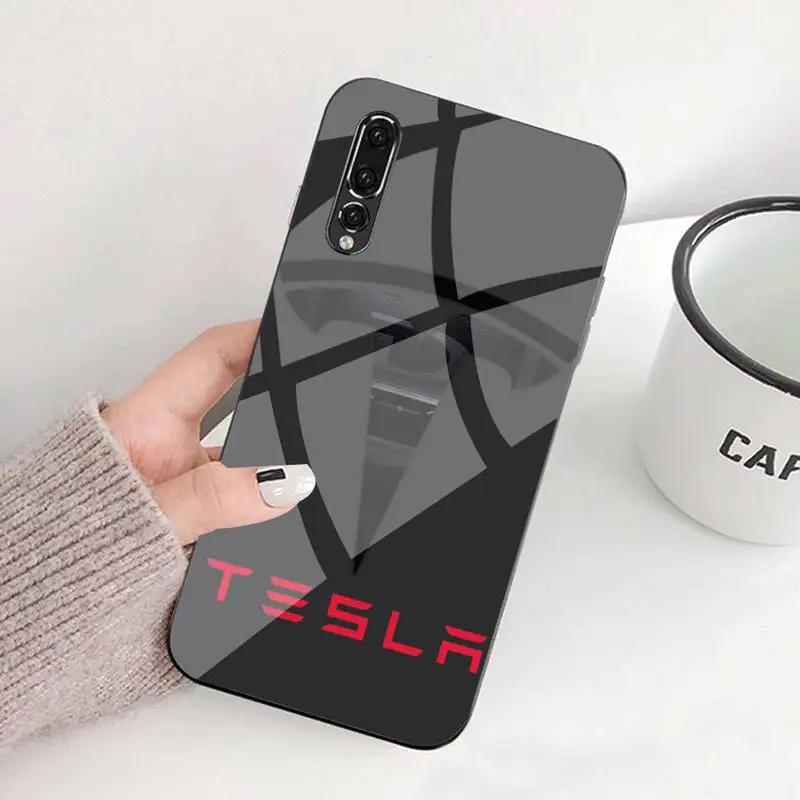 Tesla Car Phone Case Tempered Glass For Huawei P9 10 Plus 20 Pro Mate9 10 20 20pro Honor7A 8X 9 10 Nova3i 5
Tesla Car Phone Case Tempered Glass For Huawei P9 10 Plus 20 Pro Mate9 10 20 20pro Honor7A 8X 9 10 Nova3i 5