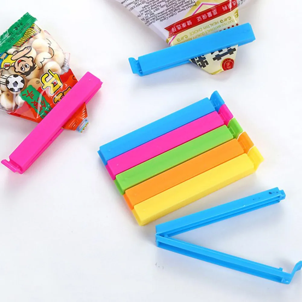 10Pcs 11cm Portable Creative Candy Color Sealing Clip Kitchen Storage Food Snack Seal Bag Clips Sealer Clamp Plastic Tool
10Pcs 11cm Portable Creative Candy Color Sealing Clip Kitchen Storage Food Snack Seal Bag Clips Sealer Clamp Plastic Tool