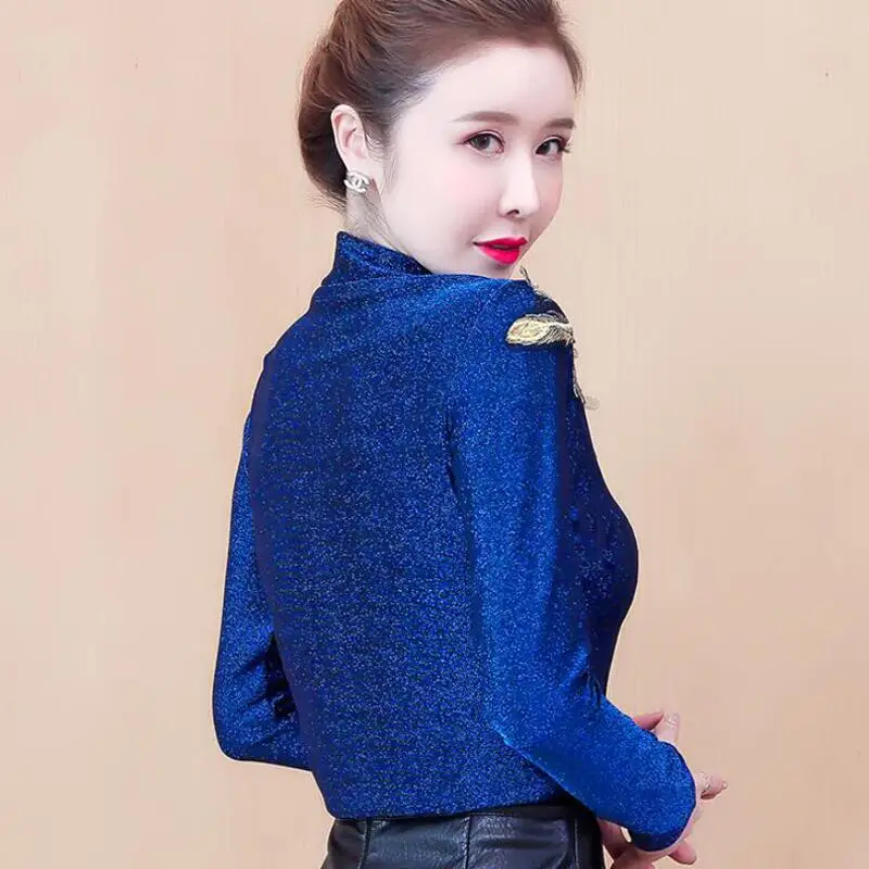 Women Blouses Fashion Lace Spliced Vintage Lace Blouse Women Shirts Plus Size Long Sleeve Stand Collar Women Tops Camisas Mujer
Women Blouses Fashion Lace Spliced Vintage Lace Blouse Women Shirts Plus Size Long Sleeve Stand Collar Women Tops Camisas Mujer
