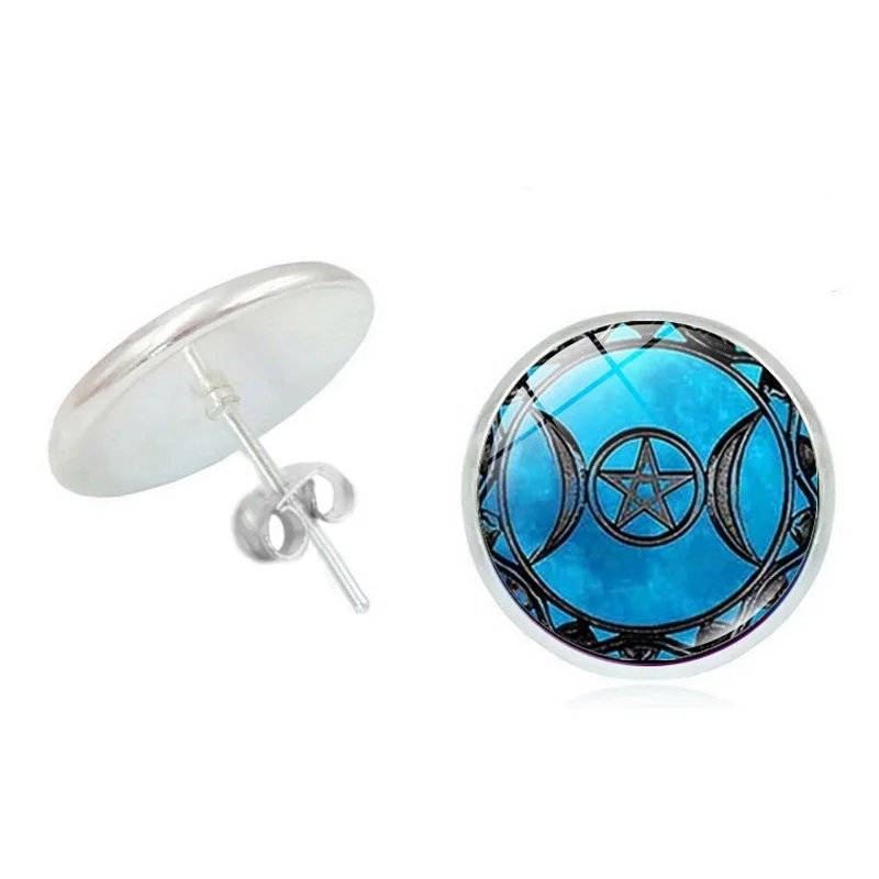 2020 New Romantic Girl Fashion Charm Triple Moon Goddess Glass Convex Earrings Earrings Ladies Jewelry
2020 New Romantic Girl Fashion Charm Triple Moon Goddess Glass Convex Earrings Earrings Ladies Jewelry