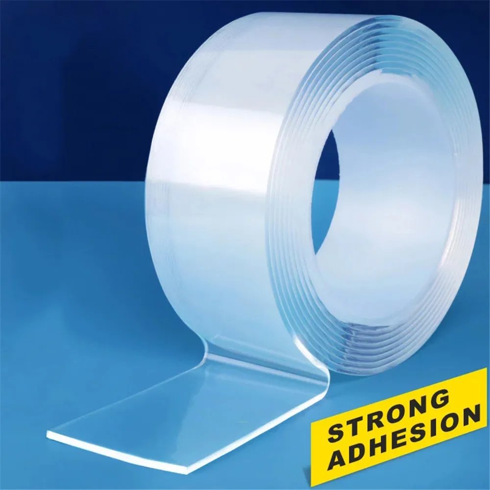 1/2/3/5m Reusable Double-Sided Adhesive Nano Traceless Tape Removable Sticker Adhesive Loop Disks Tie Glue Gadget
1/2/3/5m Reusable Double-Sided Adhesive Nano Traceless Tape Removable Sticker Adhesive Loop Disks Tie Glue Gadget