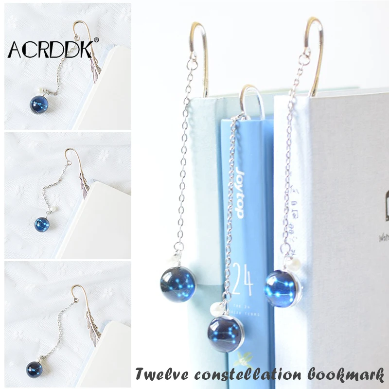 Metal Feather Bookmark 12 Constellation Handmade Fluorescent Pendants Perfect Gift for Book Lover Reader FL
Metal Feather Bookmark 12 Constellation Handmade Fluorescent Pendants Perfect Gift for Book Lover Reader FL