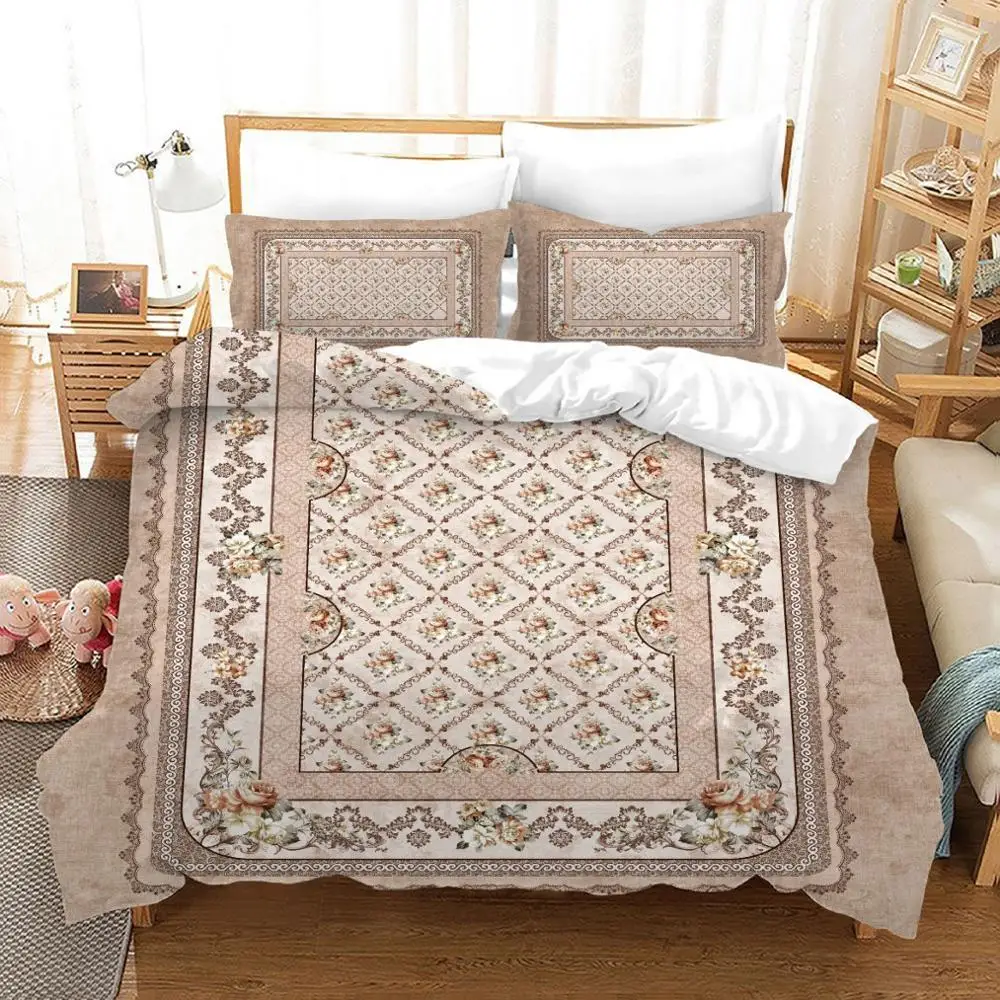 Bohemian Print Bedding Set 2/3pcs Ethnic Architectural Pattern Bedspread Cover Noble Luxurious and Elegant Quilt Cover
Bohemian Print Bedding Set 2/3pcs Ethnic Architectural Pattern Bedspread Cover Noble Luxurious and Elegant Quilt Cover