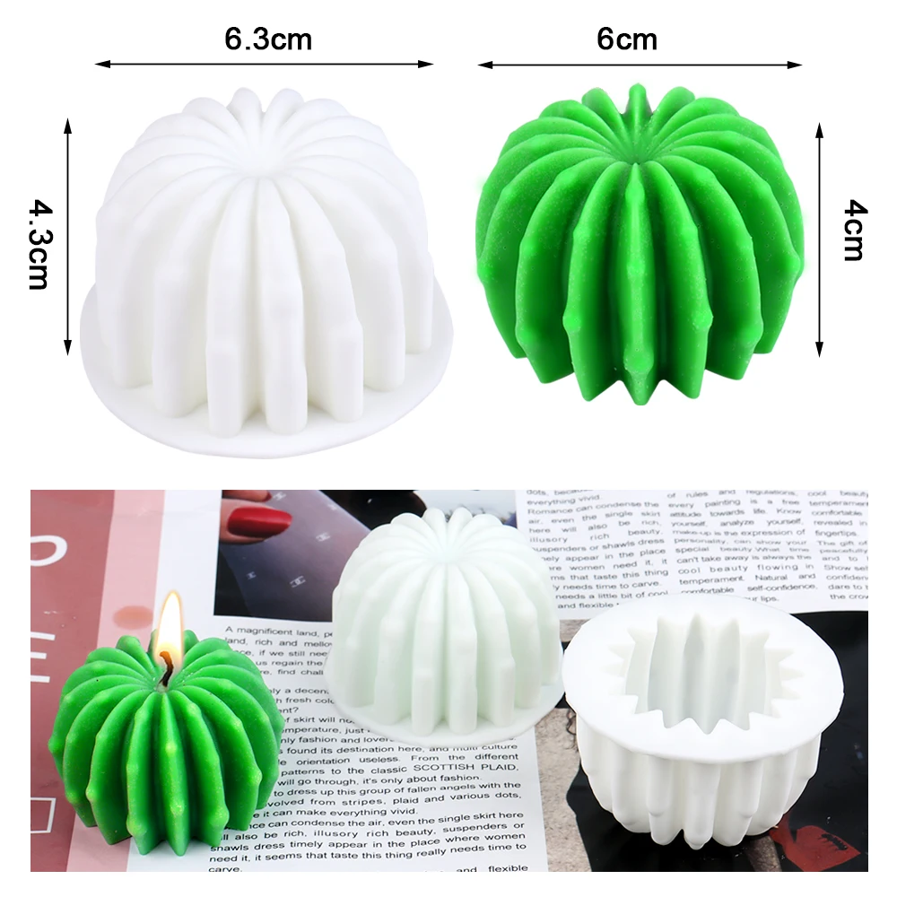 Cactu Silicone Candle Mold resin mold Aromatherapy Plaster Handmade Making Kit Silicon molds for handmade soaps Home Decoration
Cactu Silicone Candle Mold resin mold Aromatherapy Plaster Handmade Making Kit Silicon molds for handmade soaps Home Decoration