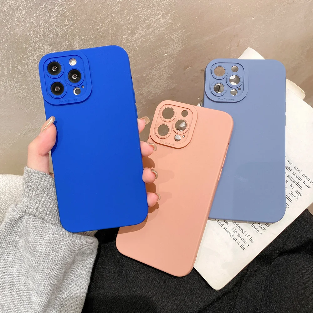 Luxury solid color Soft Matte Phone Case For iphone 11 12 13 Pro Max XS X XR 7 6 6S 8 Plus Candy Shockproof Bumper Back Cover 
Luxury solid color Soft Matte Phone Case For iphone 11 12 13 Pro Max XS X XR 7 6 6S 8 Plus Candy Shockproof Bumper Back Cover