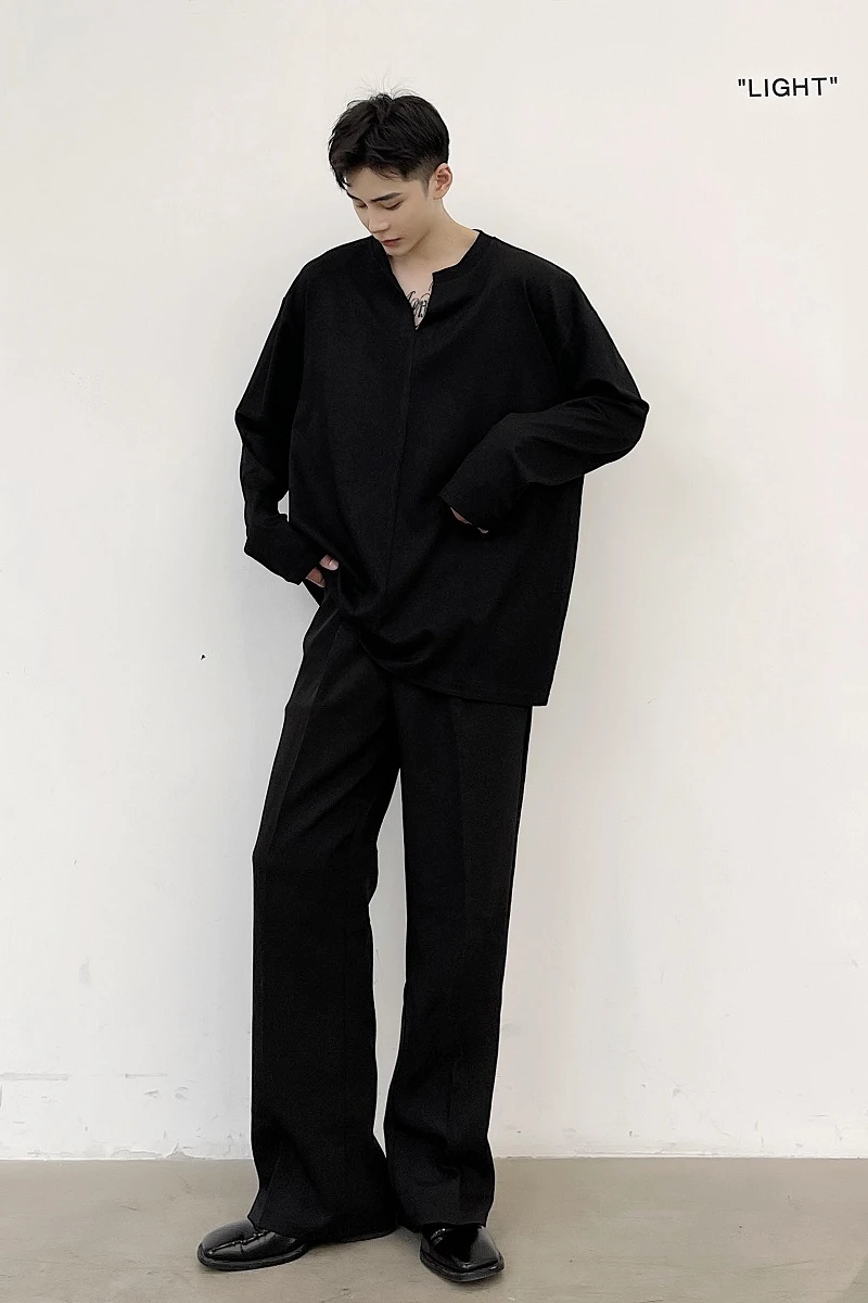 Male Streetwear Hip Hop Loose White Black Tees Shirts Men V-neck Long Sleeve T-shirt
Male Streetwear Hip Hop Loose White Black Tees Shirts Men V-neck Long Sleeve T-shirt