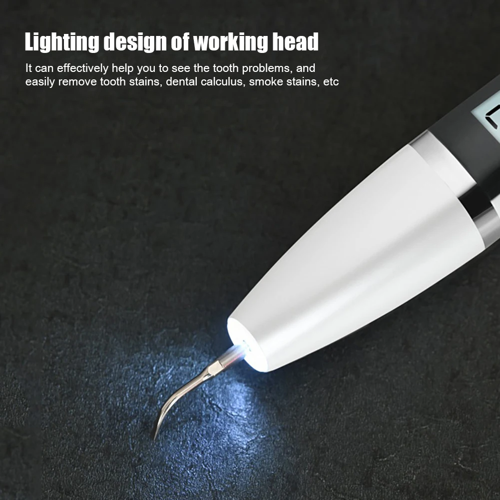 Electric Sonic Dental whitener Scaler Teeth Whitening kit teeth Calculus Tartar Remover Tools Cleaner Tooth Stain Oral Care
Electric Sonic Dental whitener Scaler Teeth Whitening kit teeth Calculus Tartar Remover Tools Cleaner Tooth Stain Oral Care