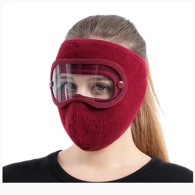 Autumn And Winter Thickened Hat Warm Masked Hat Suede Riding windproof high Definition GOGGLES ANTI FOG Mask Ski Hat Caps
Autumn And Winter Thickened Hat Warm Masked Hat Suede Riding windproof high Definition GOGGLES ANTI FOG Mask Ski Hat Caps
