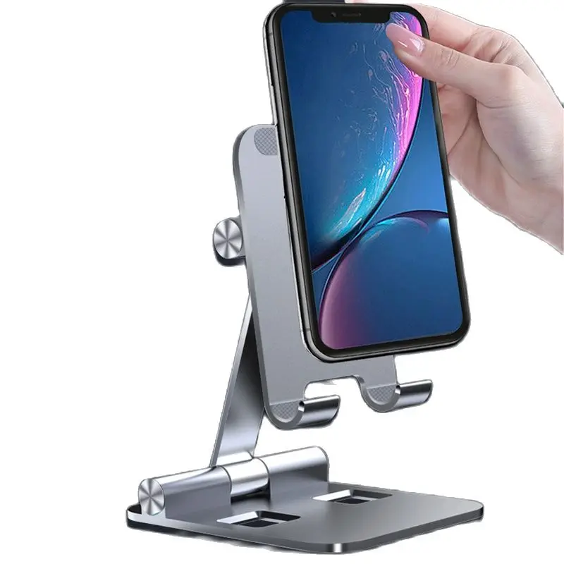 Tablet Stand Aluminium Alloy Dual Foldable Desktop Adjustable Stand Phone Holder for IPad Air Mini for Samsung Huawei Cellphones
Tablet Stand Aluminium Alloy Dual Foldable Desktop Adjustable Stand Phone Holder for IPad Air Mini for Samsung Huawei Cellphones