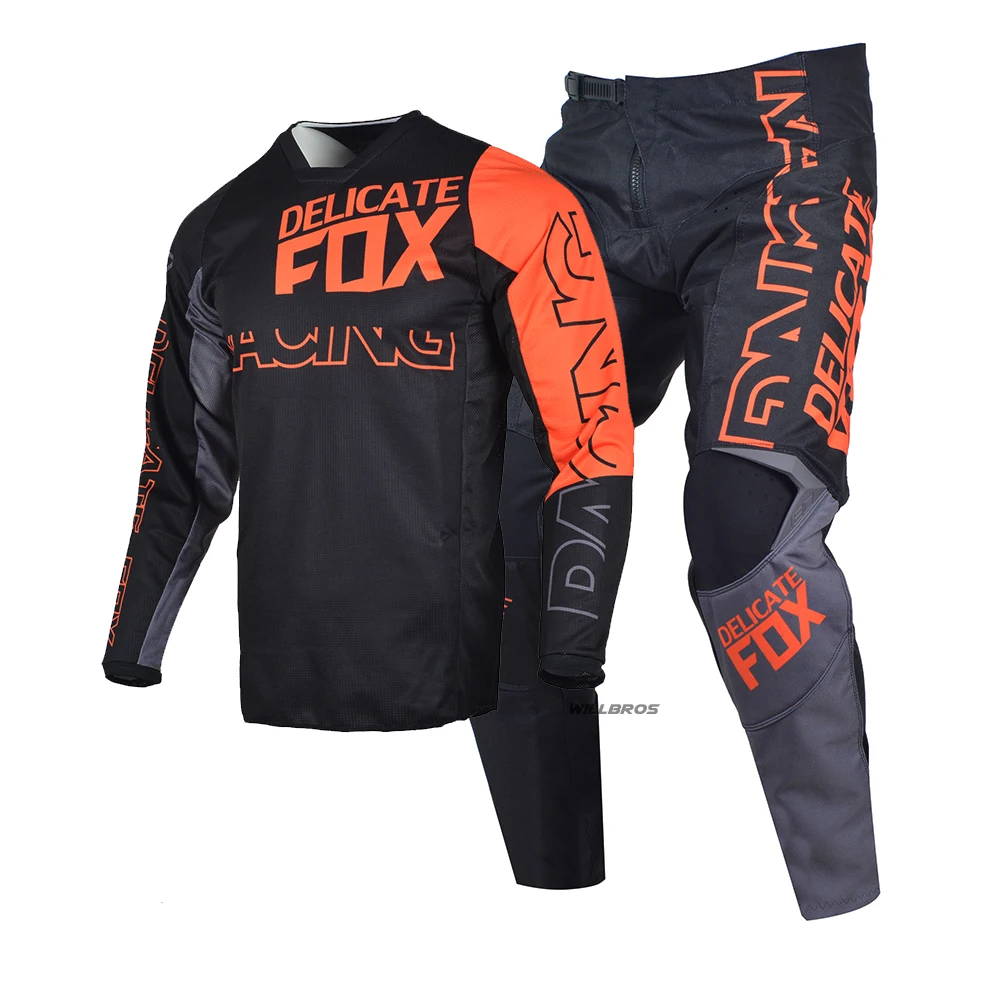 Moto Gear Set 2022 Delicate Fox 180 Skew Jersey Pants Motocross Racing Downhill Bike Cycling Kits Motor Black Orange Suit Mens
Moto Gear Set 2022 Delicate Fox 180 Skew Jersey Pants Motocross Racing Downhill Bike Cycling Kits Motor Black Orange Suit Mens
