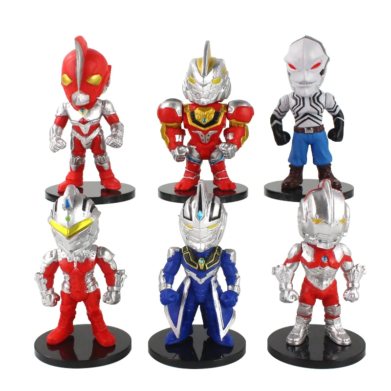 6 шт./лот Мультяшные аниме Ultraman Фигурки игрушки Джек Тига семь ОРБ Geed белиальные аниме модели игрушки подарки для детей
6 шт./лот Мультяшные аниме Ultraman Фигурки игрушки Джек Тига семь ОРБ Geed белиальные аниме модели игрушки подарки для детей