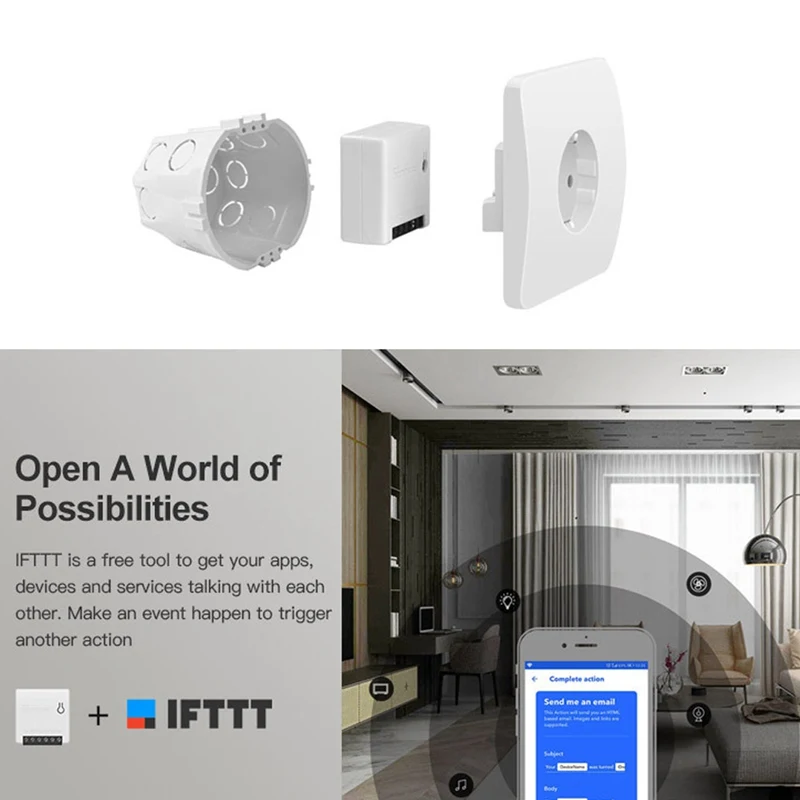 Smart Switch Wifi Dual Control Controller Smart Home Sonoff Multifunctional Smart Products SONOFF MINI DIY Zigbee
Smart Switch Wifi Dual Control Controller Smart Home Sonoff Multifunctional Smart Products SONOFF MINI DIY Zigbee