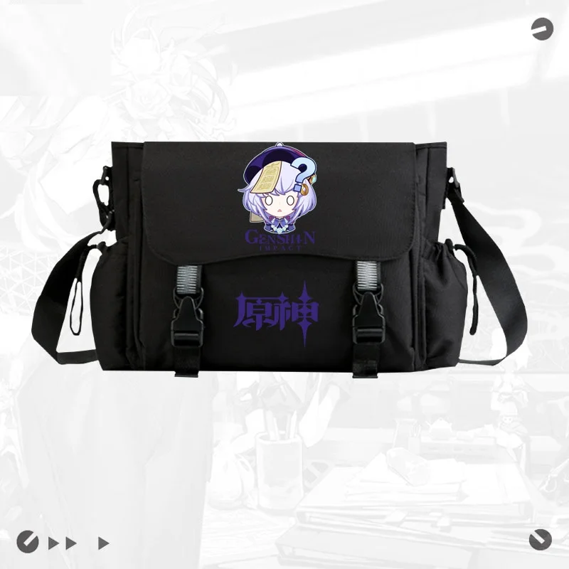 Anime Genish Impact Keqing Crossbody Canvas Bags School Bag Unisex Messenger Bag Fashion Shoulder Bag 187
Anime Genish Impact Keqing Crossbody Canvas Bags School Bag Unisex Messenger Bag Fashion Shoulder Bag 187