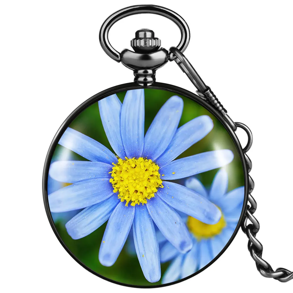 Blue Flower Comfortable Quartz Pocket Watch Elegant Dial With Arabic Numerals Practical Gifts For Girls Durable Pendant Clock
Blue Flower Comfortable Quartz Pocket Watch Elegant Dial With Arabic Numerals Practical Gifts For Girls Durable Pendant Clock