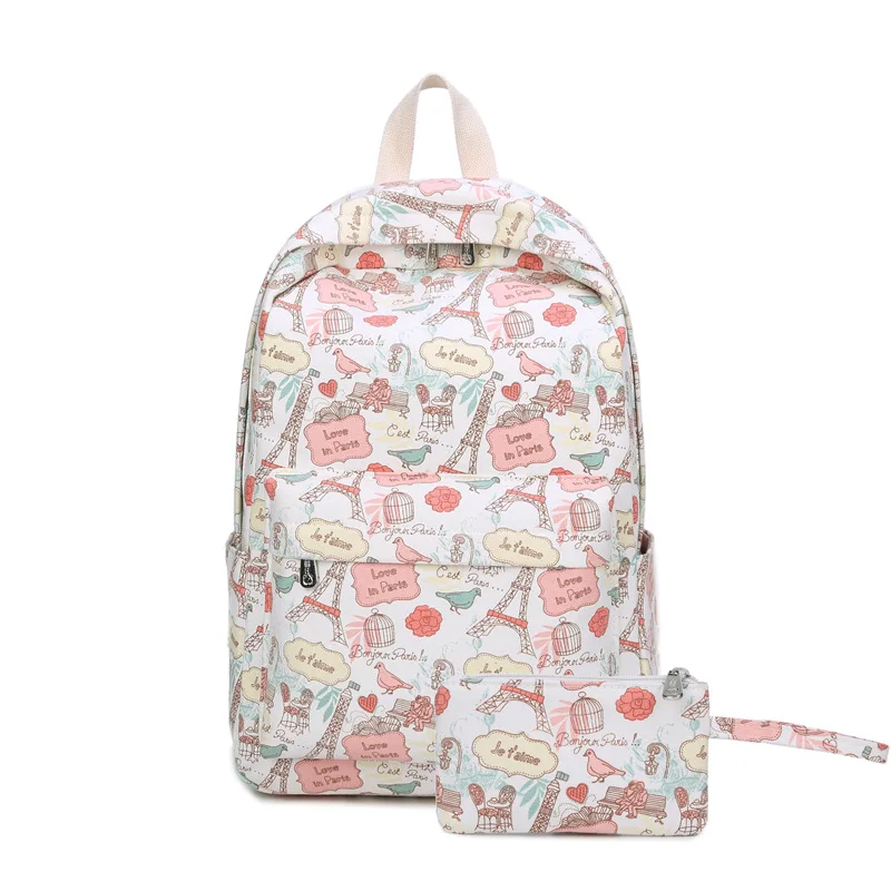 20PCS / LOT Canvas Backpack Cartoon Casual Printing Backpack for Girls College Schoolbag Cute Laptop Bag Daypack
20PCS / LOT Canvas Backpack Cartoon Casual Printing Backpack for Girls College Schoolbag Cute Laptop Bag Daypack
