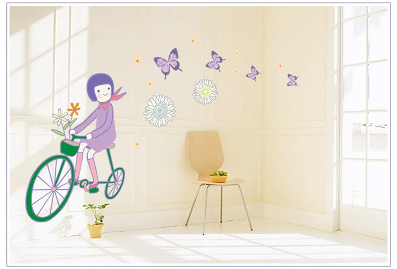 Purple Butterfly Kids Room Decor Self-adhesive Stickers Living Room Decor Girls Room Wall Stickers Home Decoration
Purple Butterfly Kids Room Decor Self-adhesive Stickers Living Room Decor Girls Room Wall Stickers Home Decoration