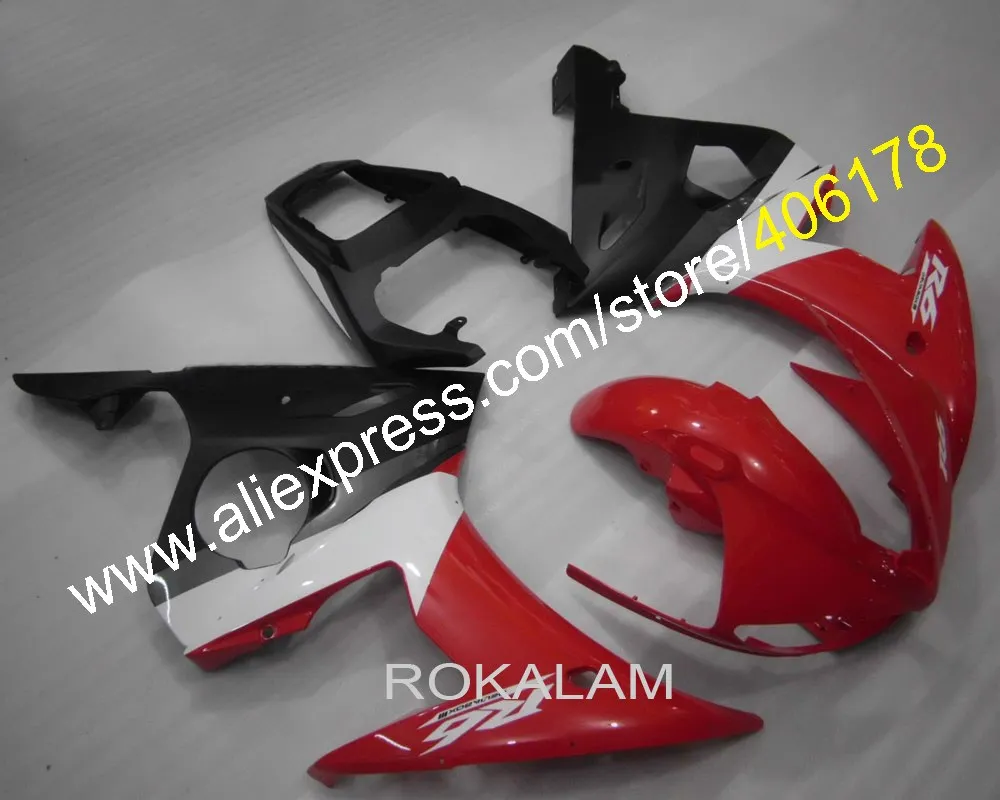 

Fairings Body Kit For Yamaha 2003 2004 YZF-R6 03 04 YZFR6 YZF R6 YZF600 Multicolor Fairing Set (Injection Molding)