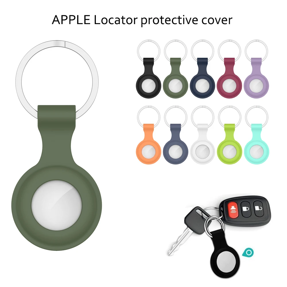 For Apple Airtags Liquid Silicone Protective Sleeve For Apple Locator Tracker Anti-lost Device Keychain Protection Buckle Hot
For Apple Airtags Liquid Silicone Protective Sleeve For Apple Locator Tracker Anti-lost Device Keychain Protection Buckle Hot