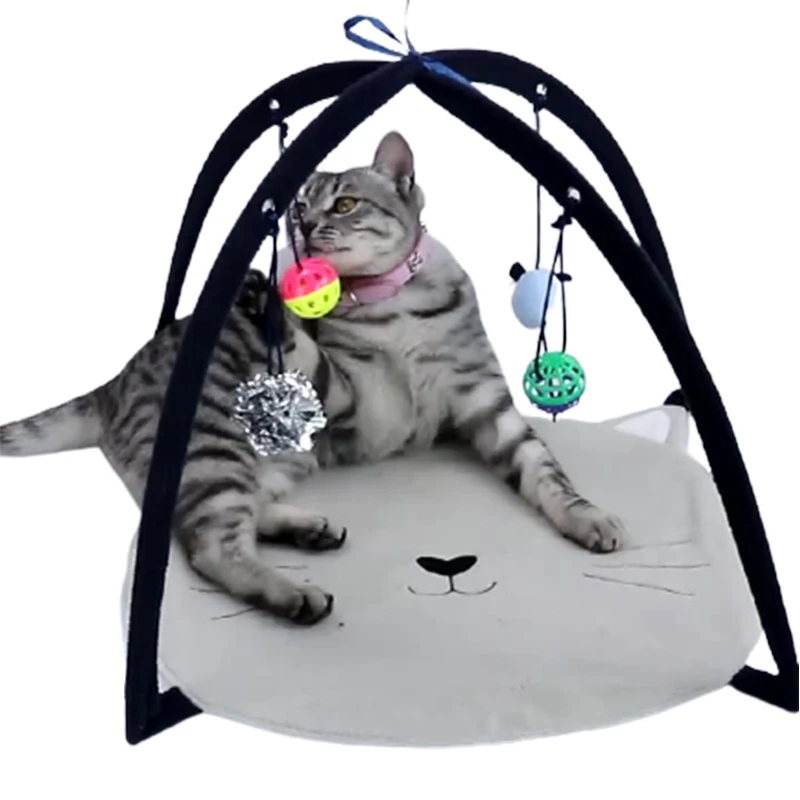Foldable Tent Nest General for Cats and Dogs Natural Comfortable Fabric Thick Material No Lint and No Peculiar Smell Bell Design
Foldable Tent Nest General for Cats and Dogs Natural Comfortable Fabric Thick Material No Lint and No Peculiar Smell Bell Design