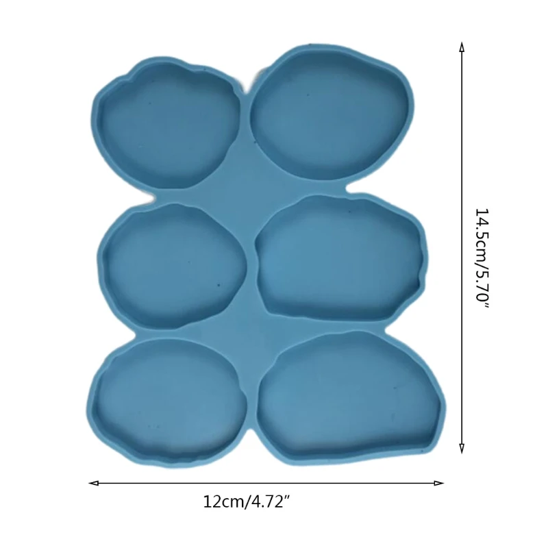 2 Pcs Epoxy Resin Mold DIY Crafts Soap Plaster Wax Making Tool Handmade 6 Irregular Round Casting Silicone Mould
2 Pcs Epoxy Resin Mold DIY Crafts Soap Plaster Wax Making Tool Handmade 6 Irregular Round Casting Silicone Mould