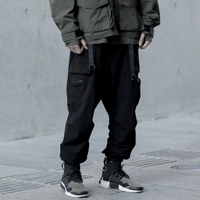 2020 new men's multi-pocket fake two-piece harem feet pants trendy brand men's loose casual overalls pants
2020 new men's multi-pocket fake two-piece harem feet pants trendy brand men's loose casual overalls pants