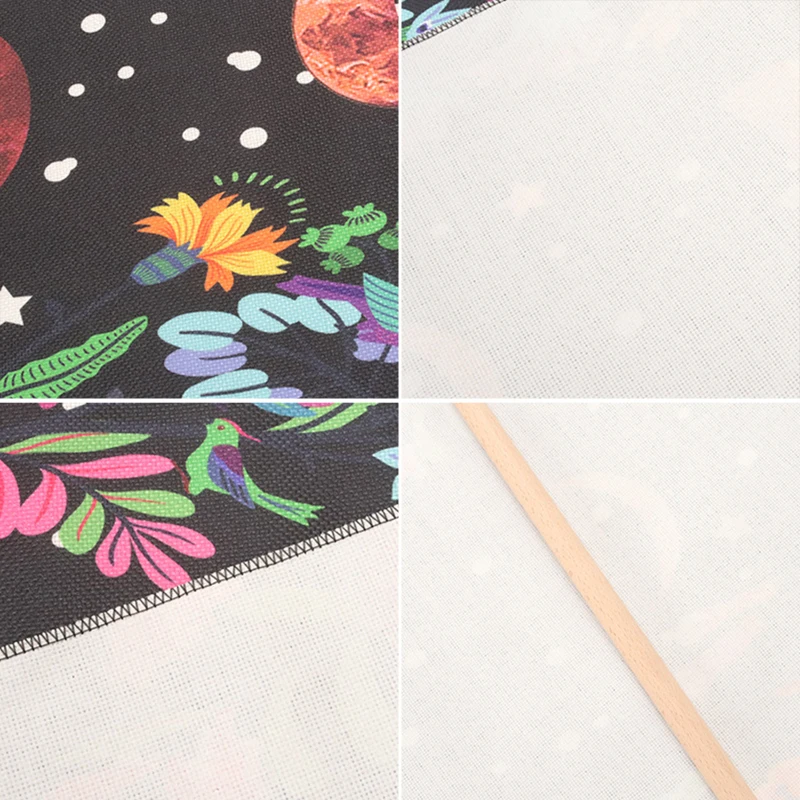 Psychedelic Tapestry Flower Wall Hanging Room Starry Sky Carpet Moon Tapestries Art Home Decoration Accessories
Psychedelic Tapestry Flower Wall Hanging Room Starry Sky Carpet Moon Tapestries Art Home Decoration Accessories