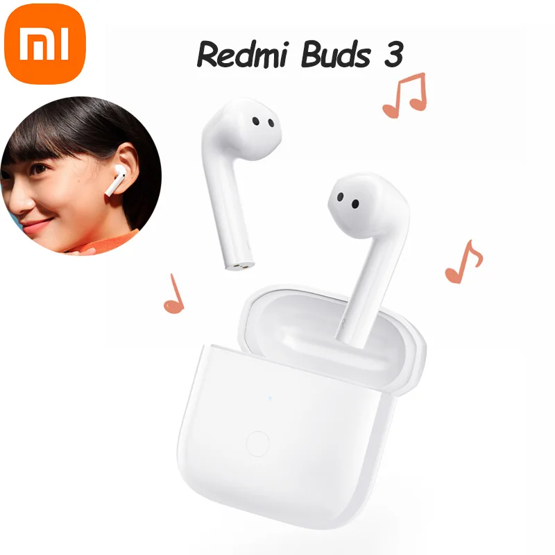 Новые наушники Xiaomi Redmi Buds 3, TWS, настоящие беспроводные наушники-вкладыши, ANC, Bluetooth-гарнитура Redmi Buds 3, наушники
Новые наушники Xiaomi Redmi Buds 3, TWS, настоящие беспроводные наушники-вкладыши, ANC, Bluetooth-гарнитура Redmi Buds 3, наушники