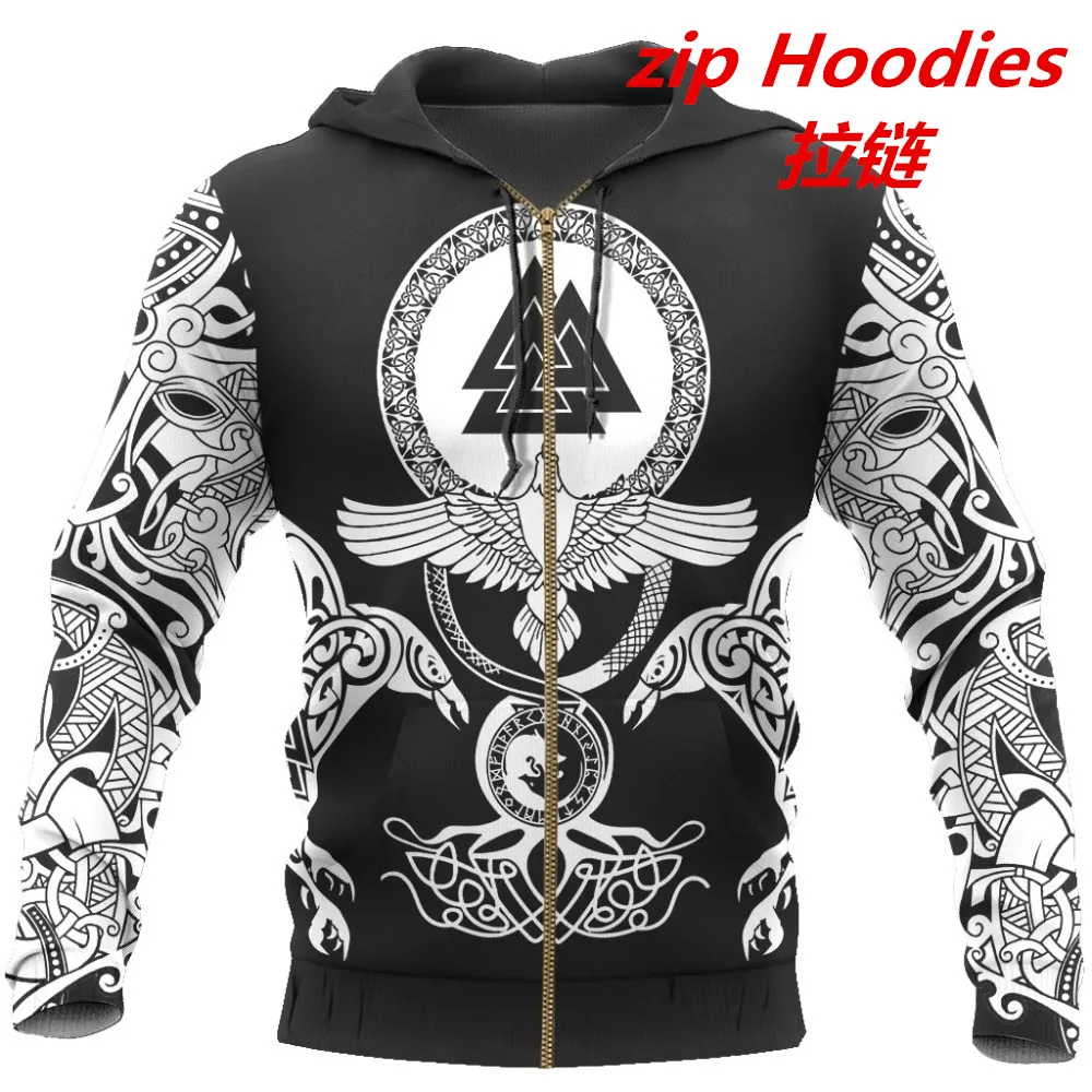Newest Viking Raven Of Odin Tattoo 3D Printed hoodies Harajuku Hooded Sweatshirt Unisex Casual jacket Zip Hoodie Fashion tops
Newest Viking Raven Of Odin Tattoo 3D Printed hoodies Harajuku Hooded Sweatshirt Unisex Casual jacket Zip Hoodie Fashion tops