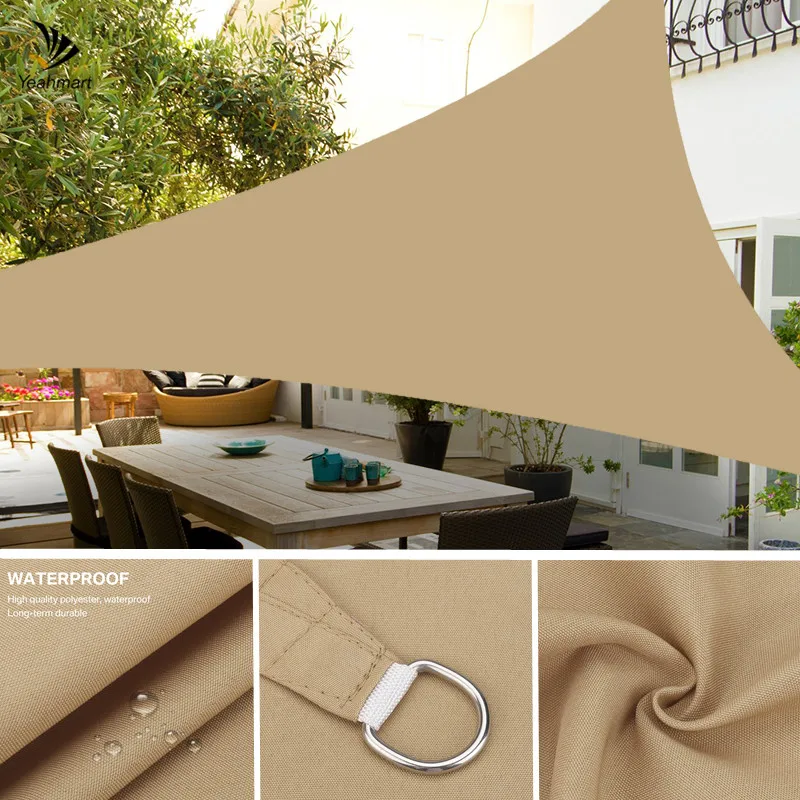 Triangle Sun Shade Sail Canopy 185GSM Sand Permeable Shade Cloth 5/3.6/3/2M 98%UV Block Awning for Outdoor Patio Backyard Garden
Triangle Sun Shade Sail Canopy 185GSM Sand Permeable Shade Cloth 5/3.6/3/2M 98%UV Block Awning for Outdoor Patio Backyard Garden