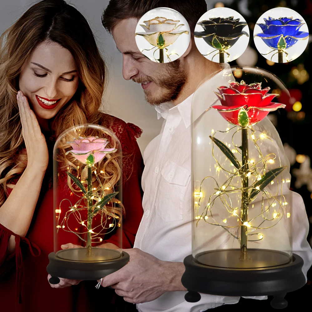 Красавица и Чудовище 24-каратное золото мерцание розы светодиодный светильник искусственный цветок в стеклянном куполе свадебный подарок н...
Красавица и Чудовище 24-каратное золото мерцание розы светодиодный светильник искусственный цветок в стеклянном куполе свадебный подарок н...