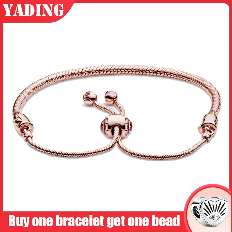 Hot Sale pando Bracelet Orginal 100% 925 Sterling Silver Snake Chain Bangle Fit Bead Charms DIY high quality Jewelry for Women
Hot Sale pando Bracelet Orginal 100% 925 Sterling Silver Snake Chain Bangle Fit Bead Charms DIY high quality Jewelry for Women