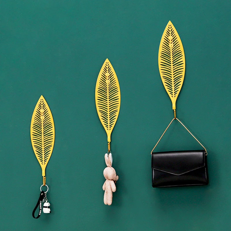 Leaf Shape Hook Golden Coat Rack Adhesive Holder Nordic Creative Wall Coat Key Hanger Free-Hole Home Wall Hanging Decoration
Leaf Shape Hook Golden Coat Rack Adhesive Holder Nordic Creative Wall Coat Key Hanger Free-Hole Home Wall Hanging Decoration