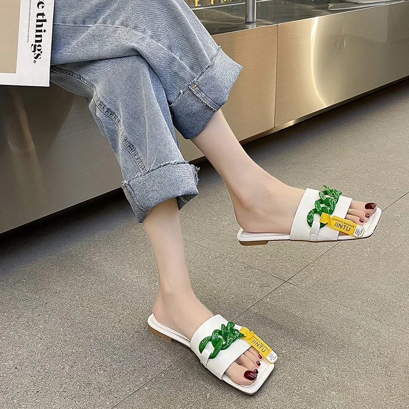XIXIYIPIN 2021 Summer Indoor Peep Toe Flat Solid Women Slippers Outdoor Beach Shoes for Woman Sexy Girl Ladies Slides Adult
XIXIYIPIN 2021 Summer Indoor Peep Toe Flat Solid Women Slippers Outdoor Beach Shoes for Woman Sexy Girl Ladies Slides Adult