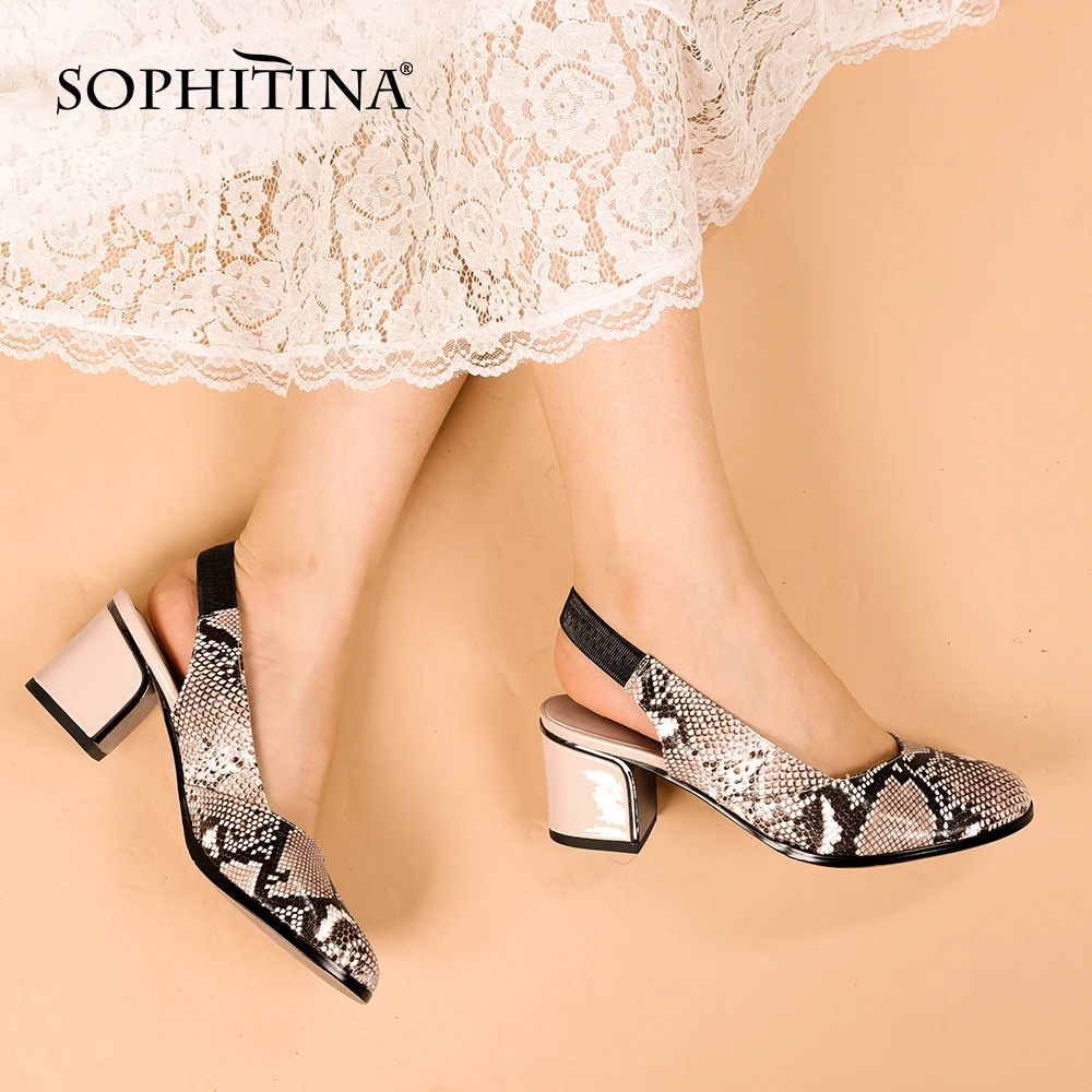 Туфли SOPHITINA женские на квадратном каблуке, с круглым носком, с ремешком на пятке, туфли-лодочки с ремешком на пятке, обувь для офиса, k103
Туфли SOPHITINA женские на квадратном каблуке, с круглым носком, с ремешком на пятке, туфли-лодочки с ремешком на пятке, обувь для офиса, k103