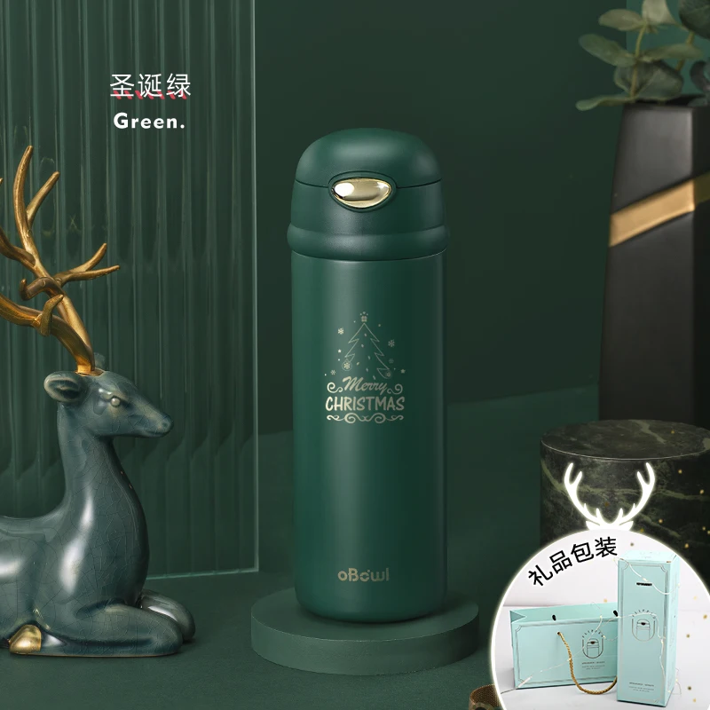 Vacuum Stainless Steel Thermos Cup with Lid Creative Outdoor Travel Thermos Large Capacity Garrafa Termica Tea Bottle BD50VF