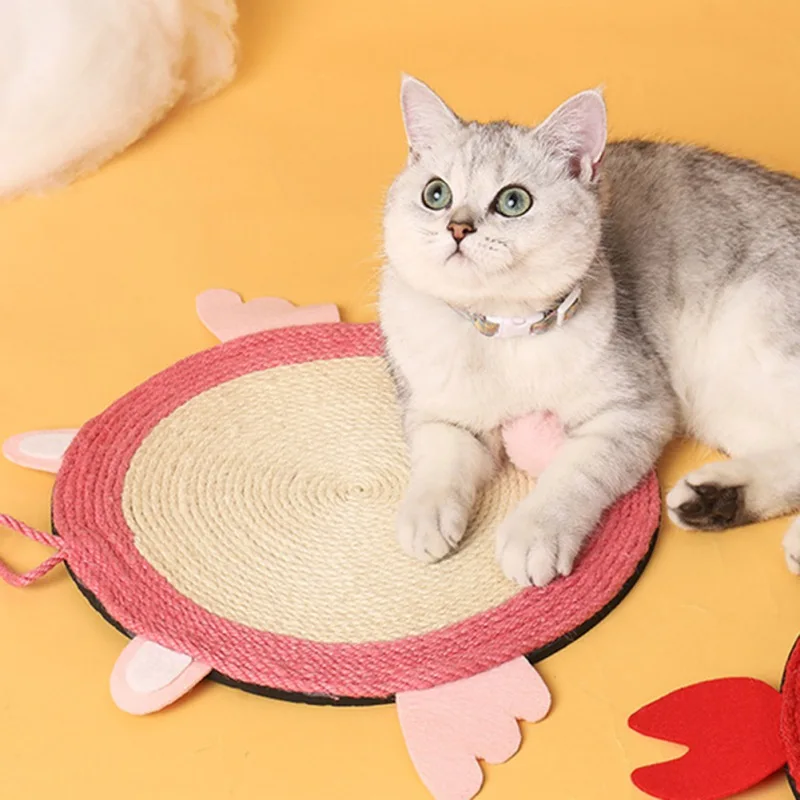 Cat Scratch Pad Wear-resistant Cat Scratching Mat Kitten Durable Sisal Board Pet Toy Grinding Nail Scraper Mat Pet Supplies 
Cat Scratch Pad Wear-resistant Cat Scratching Mat Kitten Durable Sisal Board Pet Toy Grinding Nail Scraper Mat Pet Supplies