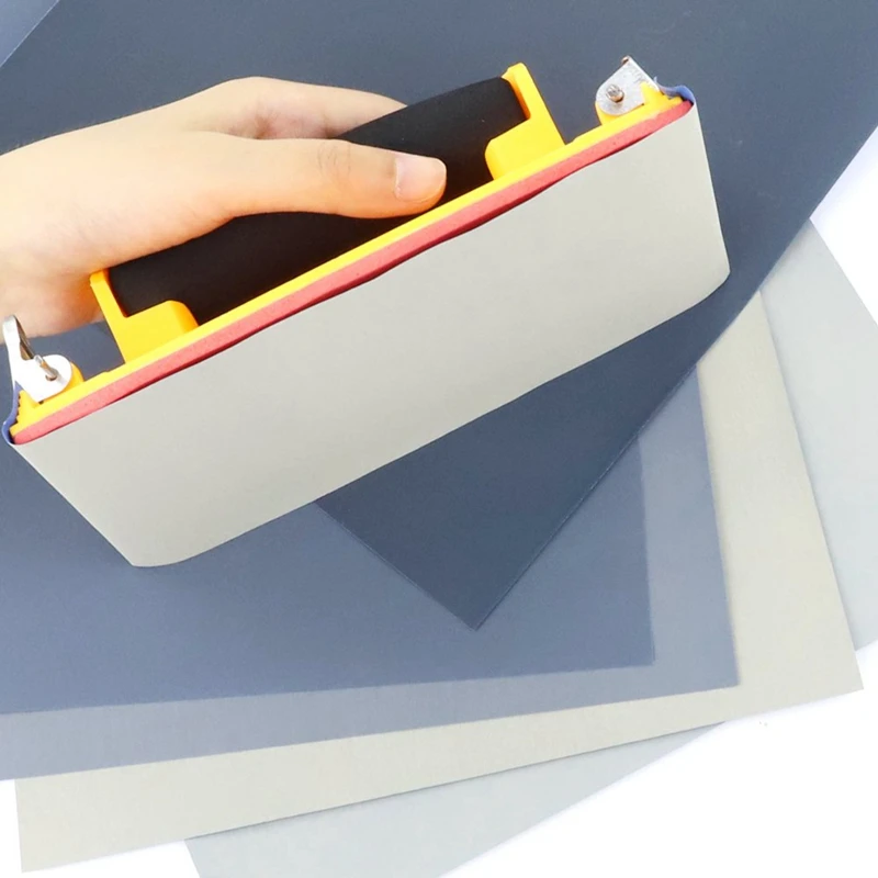 15Pcs 9 x 11 Inch High Grit Wet And Dry Sandpaper Assortment 800 1500 3000 5000 7000 For Car For Wood Metal Polishing Automotive
15Pcs 9 x 11 Inch High Grit Wet And Dry Sandpaper Assortment 800 1500 3000 5000 7000 For Car For Wood Metal Polishing Automotive